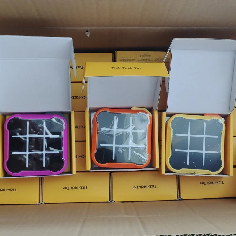 Multifunctional Electronic Tic-Tac-Toe Board Board Games Montessori Puzzle Table Game Chess Chess Set Portable For Adults Kids