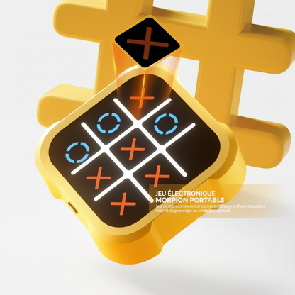 Multifunctional Electronic Tic-Tac-Toe Board Board Games Montessori Puzzle Table Game Chess Chess Set Portable For Adults Kids